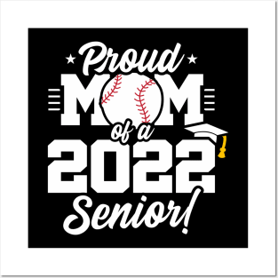 Senior graduation baseball mom Posters and Art